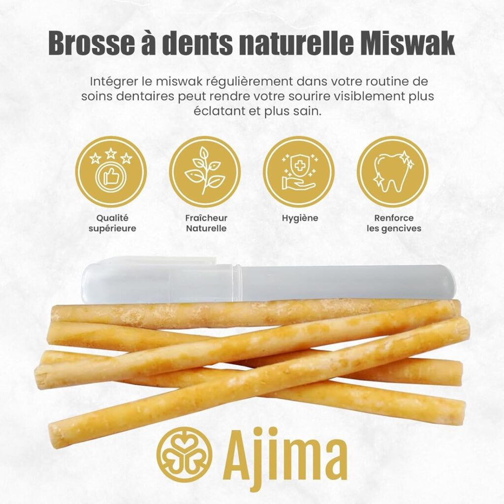 Bâtons de siwak naturels Ajima